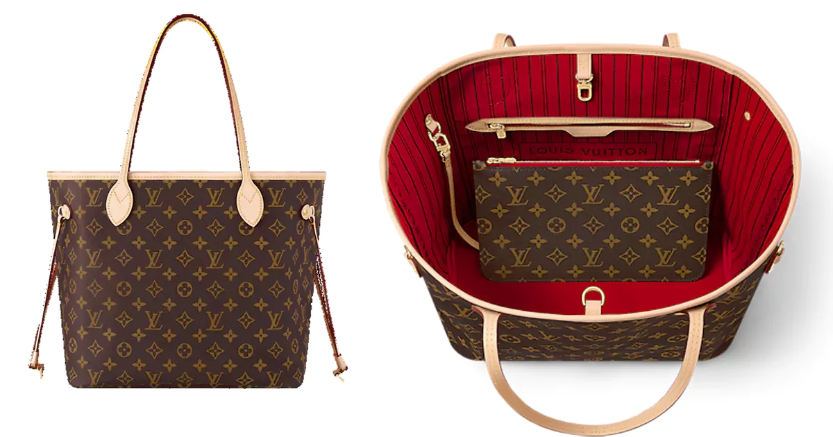 افضل الحقائب اليدوية حقيبة لويس فويتون Louis Vuitton Neverfull