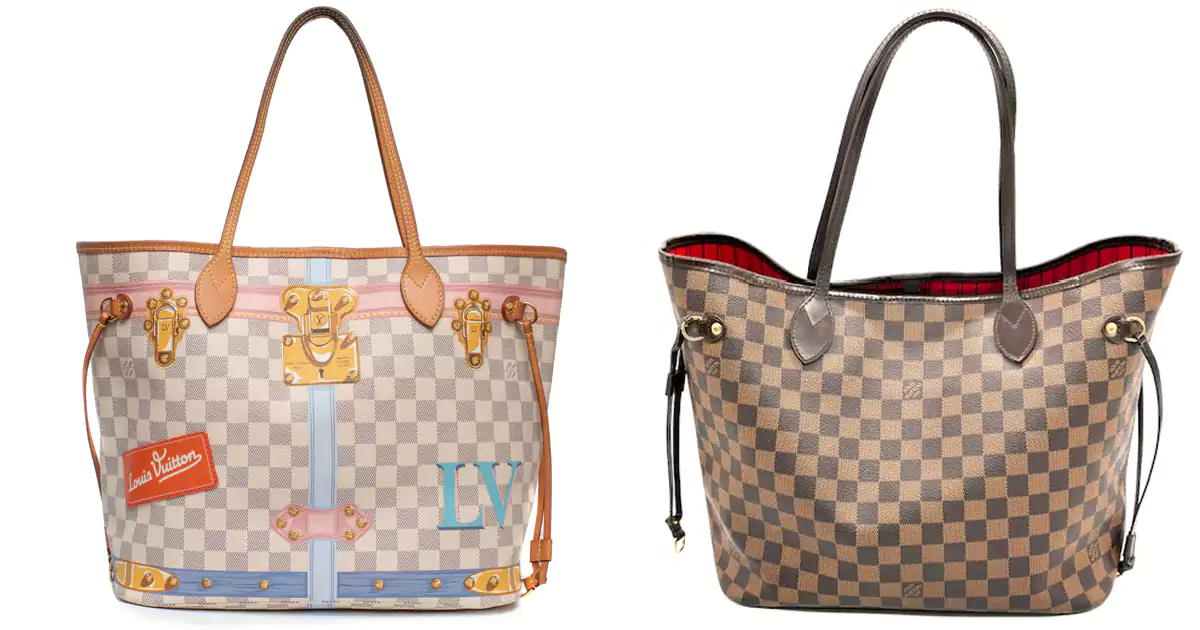 حقيبة يد Neverfull من Louis Vuitton